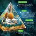 HuiJuKeJi Scorpio Constellation Orgonite Pyramid with Tiger Eye Stone Birthstone - Energy Healing Crystal for Astrology, Reiki, Chakra Meditation - 6cm - Buy Online on GoSupps.com