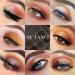 Ecofavor 9-Color Brown Eyeshadow Palette - Natural Matte, Shimmer, Glitter | Highly Pigmented, Waterproof | Easy to Blend Naked Earth Tones Makeup Palette - Buy Online on GoSupps.com