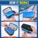 Insulin Cooler Travel Case - Diabetic Medication Cooling Bag in Blue - Buy Online on GoSupps.com