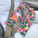 D. Cozy seat belt pillow for peritoneal dialysis port protection pillow stoma pd catheter gtube peg feeding hose PICC line after surgery abdominal surgery relaxation cute flower sweet flower