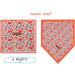 Unique Style Paws Dog Sandanas | Washable Cotton Adjustable Towel for Small & Medium Dogs & Cats - Pumpkin Design - Buy Online on GoSupps.com