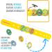 Kids Food Allergy Bracelet Kit - Yellow Silicone Bracelet with Peanut, Nut, Dairy, Egg, Wheat Charms - Epi Pen Charm Included - Medical Alert Bracelet - Buy Online on GoSupps.com