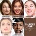 Eyebrow Stamp Stencil Kit with 24 Reusable Brow Stencils - Blonde - Buy Online on GoSupps.com