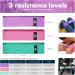 CFX Resistance Hip Bands Set Yoga Straps for Strength Training & Pull-Ups | 3 Colors Green Pink Purple - Buy Online on GoSupps.com