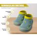 Dookeh Soft Sole Baby Shoes | Boys Girls First Walking Sneakers 12-18 Months | Infant Toddler Sock Shoes (Yellow) - Buy Online on GoSupps.com