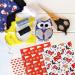Supvox Christmas Cotton Fabric Squares 10Pcs - DIY Quilting & Sewing Crafting - 7.8x9.8inch - Buy Online on GoSupps.com