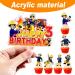 Firefighter Birthday Cake Decoration | Fire Brigade Party Supplies & Cupcake Toppers for 3 Year Olds - Buy Online on GoSupps.com