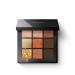 KIKO Milano Glamour Multi Finish Palette 01 | Palette with 9 eyeshadows with different finishes Earth Tones