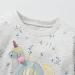 Girls Unicorn Sweatshirt - Long Sleeve Cotton Top for Toddlers (4-5 Years) | Casual Jumper for Kids Age 1-12 | Stylish Girl T-Shirt - Toddler Clothes - Buy Online on GoSupps.com