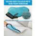 2-in-1 Pet Glove Grooming Tool & Furniture Hair Remover Mitt for Cats & Dogs | Gentle Deshedding Brush with Rubber Tips | Soft Massage Groomer Mitt - Buy Online on GoSupps.com