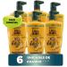 Garnier Pack with 6X1L Ultra Doux Champô Abacate Oil and Shea Butter - Intense Nutrition for Dry and Frizzy Hair - 1 Liter