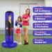 JEELA SPORTS Extendable Punching Bag for Kids 3-12 Years | Inflatable 53-63 inches with Boxing Gloves | Resistant Kids Punching Bag | Burn Off Children's Energy | Perfect Toy Gift for Boys - Buy Online on GoSupps.com