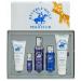 Beverly Hills Polo Club BHPC Colonge Gift Set for Men | 5 Piece Eau de Toilette Body Spray Deodorant Body Wash Aftershave Fragrances (Blue)