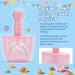 YOGINGO 2 Pack U Shaped Kids Toothbrushes | Food Grade Silicone | 360 Oral Cleaning | Cover Case | Toddler Age 2-6 - Buy Online on GoSupps.com