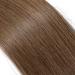 Sego Tape-In Extensions: 100% Remy Human Hair Adhesive Weft - Brown Light Brown #6 20 Pieces 45 cm - Buy Online on GoSupps.com