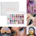 5 Eyeshadow Pallets | 40colors Eye Shadow for Women Pressed Eyeshadow Makeup Palette Eye Shadow Powder Long Lasting 5 Pcs a - Buy Online on GoSupps.com