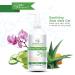 Manuka Honey Aloe Vera Gel for Skin - Organic Sunburn Relief and Acne Treatment - 100% Pure Aloe Vera Gel for Face, Hair, and Scalp - Buy Online on GoSupps.com
