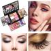 TRIEtree All In One Makeup Kit - 74 Colors Eyeshadow Palette, Lipstick, Glitter, Blush for Teenagers & Women - Buy Online on GoSupps.com