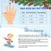 BQA Kids Ski Mittens - Toddler Winter Snow Mittens with Thinsulate Insulation - Waterproof Mittens with String for Boys Girls (Gray, 2-4Y) - Buy Online on GoSupps.com