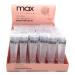Buy MAX MAKEUP CHERIMOYA Clear Lip Polish in Rose - Bulk Supply for International Shipping - Buy Online on GoSupps.com