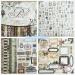 DESEACO 12x12 Vintage Scrapbook Paper Pad - 27 Sheets, Classic Origami & Card Making, Alphabet/Photo Frame Album, Handmade Decorative Die Cuts, Black Assortment - Buy Online on GoSupps.com