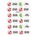 24 x Precut Ghost busters Cupcake Toppers Wafer/Rice Paper Cupcake Cake Dessert Toppers Birthday Party