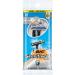 BIC Sensitive 2 Men's Disposable Razor | Two Blade Razor for Comfortable Shave | Blue Razors 20 Count - Buy Online on GoSupps.com