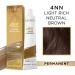 Clairol Pro Permanent Creme 4nn Light Neut Brown 2 oz - Rich Neutral Brown - Buy Online on GoSupps.com