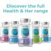 Health & Her Perimenopause Mind+ Day & Night Tablets for Women - Cognitive Support & Mental Energy - 1 Month Supply - Buy Online on GoSupps.com