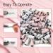 Nail Drill Bit Small Sanding Bands - 100Pcs Upgrade Mini Grit #150#240 for Acrylic Nails & Cuticles | Essential Nail Tech Supplies in White & Pink - Buy Online on GoSupps.com