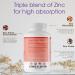 Mega Zinc Supplement 50mg - 3-in-1 Complex - 100 Tablets | Pure Micronutrients Unflavored - Buy Online on GoSupps.com
