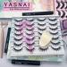 YASNAI Lashes Buddy - 3 in 1 False Eyelashes Applicator Tool for Easy Application | Eyelash Brush & Mascara Guard Included - Buy Online on GoSupps.com