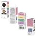 Minico Premium Kinder Nailack Glitter Blue - Removable Child-Friendly Vegan & Sustainable | Water-Based Dermatologically Tested - Buy Online on GoSupps.com