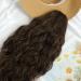 FINE PLUS 18 Claw Ponytail Hair Extension - Natural Wavy Highlights - Synthetic Hairpiece for Women - Blonde with Brown Highlights - Buy Online on GoSupps.com