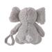 Little Love by NoJo Elephant Plush Pacifier Buddy in Grey - Buy Online on GoSupps.com