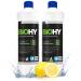 Biohy stainless steel cleaner (2 x 1 liter) |Stainless steel care for streak -free shineIdeal for kitchen pots or grill |Clean stainless steel in gastronomy & household |Nursing cleaning agent 1 L (2 -pack)