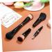 Ipetboom Travel Makeup Brushes Makeup Paint Brush Make up Brushes Cosmetics Brush Double Sided Makeup Brush Pressed Powder Brush Concealer Brush Metal Loose Powder With Cover - Buy Online on GoSupps.com