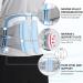 Back Brace for Lower Back Pain - Breathable Lumbar Support Belt for Men & Women - Sciatica Relief | Large Blue - Buy Online on GoSupps.com