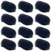 Sleep Mask Pack of 12 - Eye Shade Blindfold for Men Women and Children Adjustable Expandable Dual Straps for a Perfect Fit Cover Party Games Travel Hotel Yoga Camp Nightshift Lightweight 1 Count (Pack of 12)
