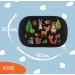 HECKBO 2x Car Sun Visor with 8 Suction Cups - Forest Animals Design - 48x31cm - Side Sunshade for Baby Kids - Includes Bag - Buy Online on GoSupps.com