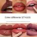 Lip Liner Set - Lipstick and Lip Pencil Set | High Pigment Lip Gloss Set Waterproof Lipstick Shades Set for Girls - Buy Online on GoSupps.com