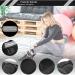 Buy MOVIT Set of 2 Neoprene Weight Cuffs with Reflectors | Adjustable 2 x 1.0 kg | Black Color - International Shipping Available - Buy Online on GoSupps.com