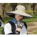 Leotruny Men's Wide Brim Sun Hat UPF50+ Waterproof Bucket Hat for Fishing Hiking Camping - Light Grey - Buy Online on GoSupps.com
