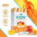ViON+ Hydration Mix Peach Mango - Sugar-Free Electrolyte Powder with 8 Essential Vitamins - 20 On-the-Go Stick Packs for Hydration Energy & Recovery - Natural Flavors & No Artificial Colors or Dyes - Buy Online on GoSupps.com
