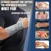 Carpal Tunnel Wrist Brace - Adjustable Copper Compression Support for Men & Women | Elastic Wraps for Sports Weightlifting Tendonitis & Arthritis - Grey - Buy Online on GoSupps.com
