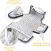Medisana HP 460 Heating Pillows - Neck & Back Relief 3 Temperature Levels Overheating Protection Washable - Ideal for Shoulder Comfort - Buy Online on GoSupps.com