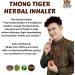 Thong Tiger Herbal Inhaler Thai Nasal Inhaler with Menthol Peppermint Oil & Herbal Blend for Sinus Relief Clear Breathing & Aromatherapy Pocket-Sized Natural Remed (1) - Buy Online on GoSupps.com
