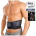 Blackrox "Lumbarox back bandage for men and women - lumbar support and back belt - ideal for stabilizing and supporting a straight back - size M black M black