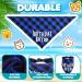 Amaxiu Dog Birthday Party Set Boy Dog Birthday Bandana Hat with 8 Bling Number Pet Happy Birthday Supplies Glitter Hat Plaid Bandana for Small Medium Large Dogs (Blue) - Buy Online on GoSupps.com