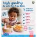 Peppa Pig Bamboo Baby Suction Bowl | Ideal for Feeding & Weaning | Strong Suction | 6 Months - Buy Online on GoSupps.com